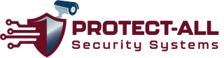 Protect All Security Systems logo and link to Home